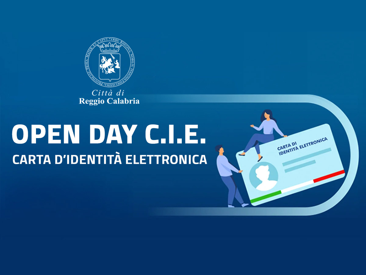 Immagine relativa alla notizia Avviso - Apertura straordinaria degli sportelli anagrafici per la sostituzione della carta d'identità cartacea con quella elettronica (CIE)
