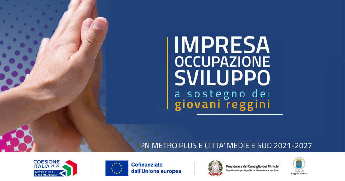 Immagine relativa alla notizia Avvisi pubblici destinati al SOSTEGNO PER L'OCCUPAZIONE - progetto RC 4.4.8.1 "Hub Metropolitano per l’occupazione Inclusiva" - PN Metro Plus e Città Medie e Sud 2021-27 